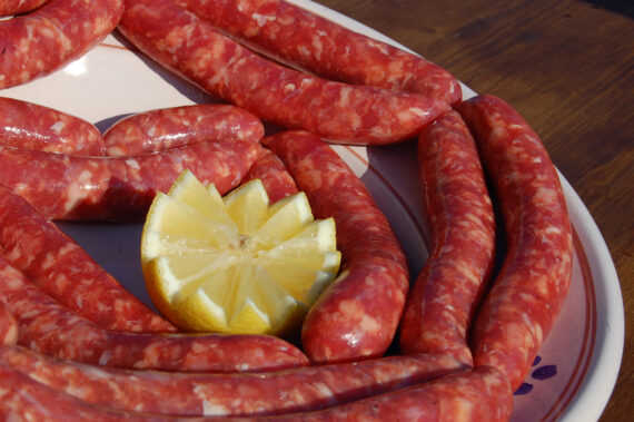 Dettaglio salsiccia - Macelleria Braceria da Zio peppe