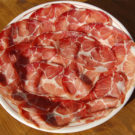 Piatto di capocollo prodotto da Zio Peppe ad Alberobello