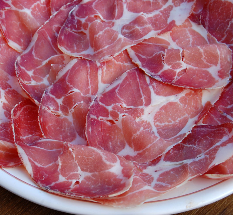 Capocollo prodotto da Zio Peppe ad Alberobello