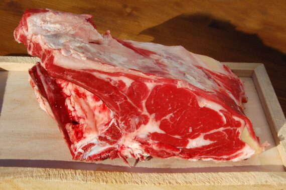 Costate di bovino dell'azienda agricola Alberobello