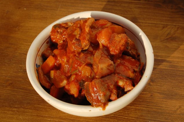 Pecora in pignata Braceria Zio peppe