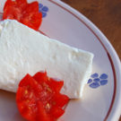 Dettaglio ricotta prodotta da Zio Peppe ad Alberobello