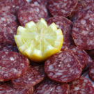 Dettaglio salame equino - Antipasti braceria da Zio Peppe