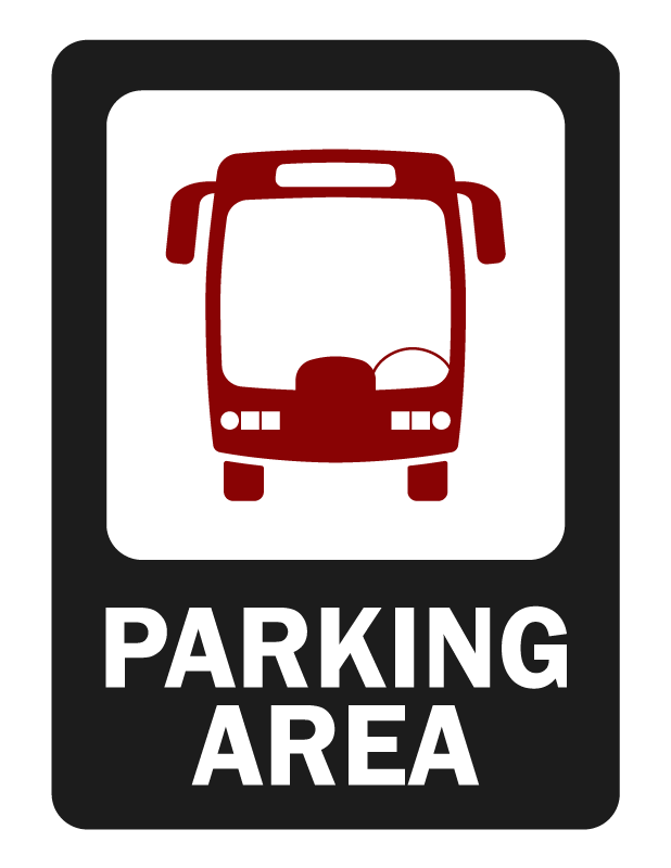 Ampio parcheggio per pullman ad Alberobello